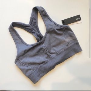 NWT SoulCycle Braided Back Sports Bra Sz Medium